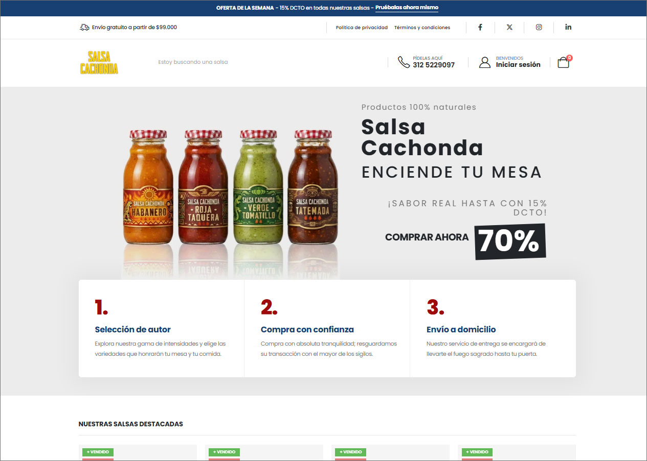 SALSA CACHONDA